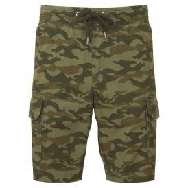 Wombat Men's Camo Cargo Utility Shorts