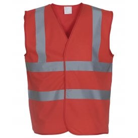 Hi vis 2 band and braces waistcoat (HVW100)