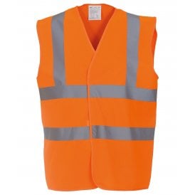 Hi vis 2 band and braces waistcoat (HVW100)