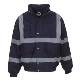 Yoko Hi-vis Classic Bomber Jacket (HVP211)