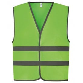 Yoko Hi-vis Reflective Border Kids Waistcoat