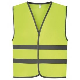 Yoko Hi-vis Reflective Border Kids Waistcoat