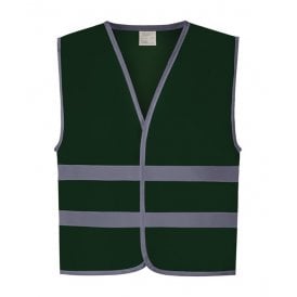 Yoko Hi-vis Reflective Border Kids Waistcoat