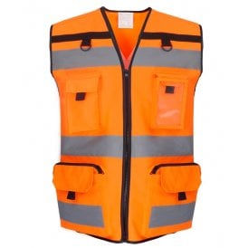 Yoko Hi-vis Ripstop Tool Vest (HVW108)