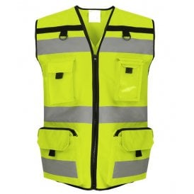 Yoko Hi-vis Ripstop Tool Vest (HVW108)