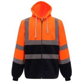 Yoko Hi-vis Zip Hoodie (HVK07)