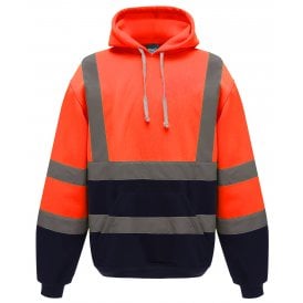 High visibility pull-over hoodie (HVK05)