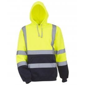 High visibility pull-over hoodie (HVK05)