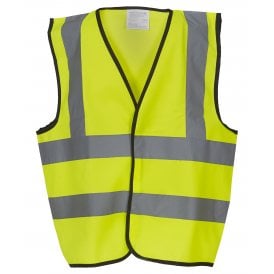 Kids hi vis 2 b&b waistcoat (HVW100CH)